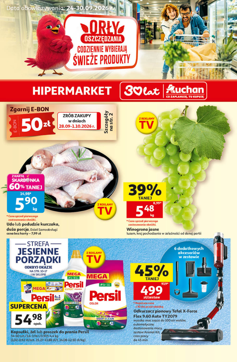 Okładka gazetki Gazetka 30 Lat Hipermarket Auchan — Auchan Hipermarket