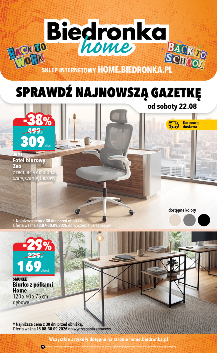Okładka gazetki Gazetka Biedronka — Biedronka