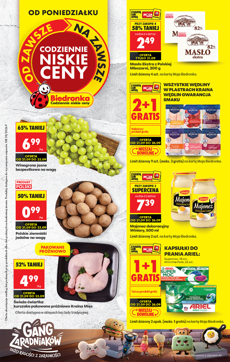Okładka gazetki Gazetka Biedronka — Biedronka