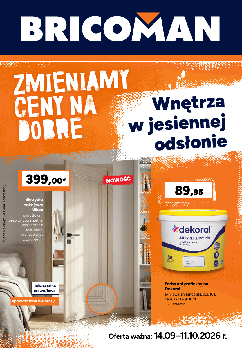 Okładka gazetki Gazetka Bricoman — Bricoman