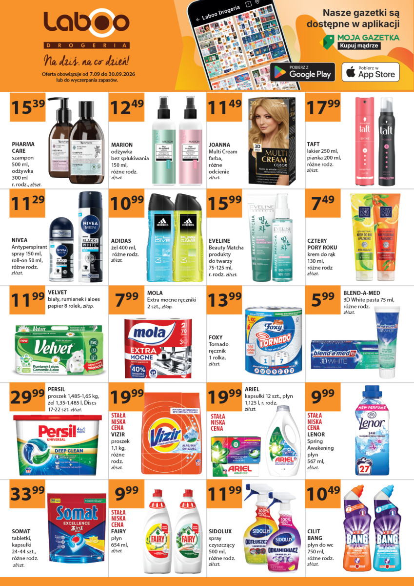 Okładka gazetki Gazetka Drogerie Laboo — Drogerie Laboo
