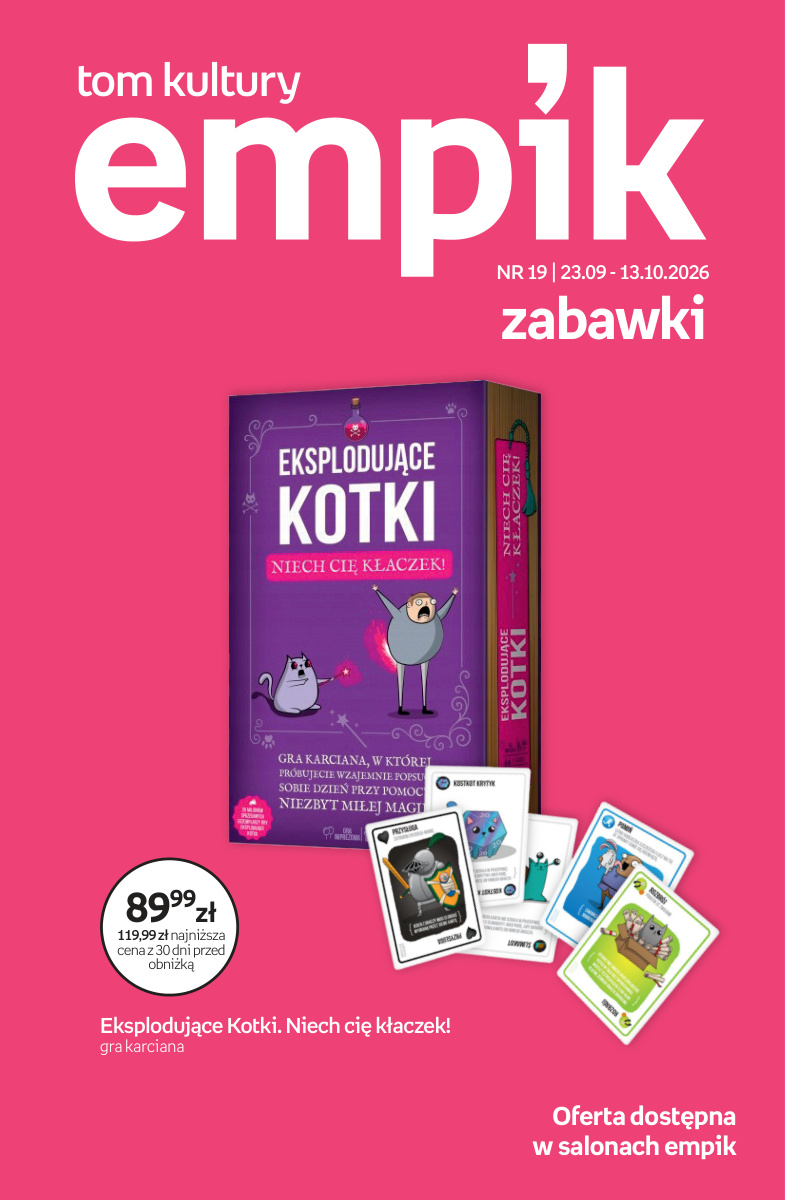 Okładka gazetki Gazetka EMPiK — EMPiK