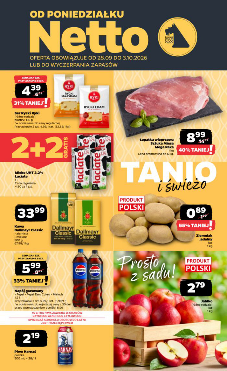 Okładka gazetki Gazetka Netto — Netto