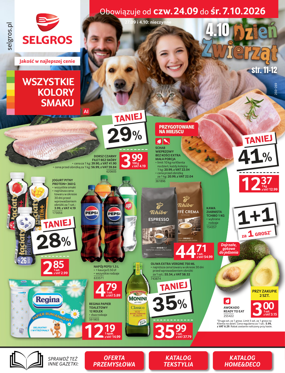 Okładka gazetki Oferta spożywcza — Selgros Cash&Carry
