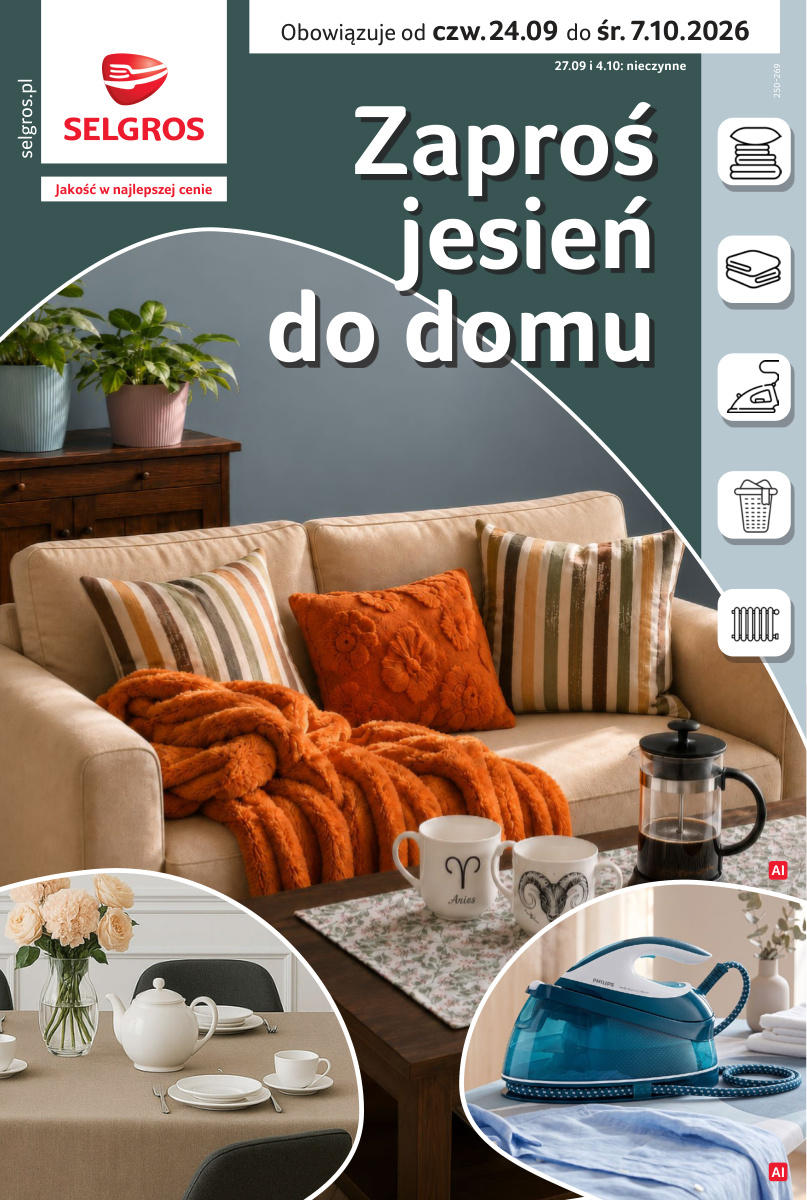 Okładka gazetki Katalog Wyposażenie domu — Selgros Cash&Carry